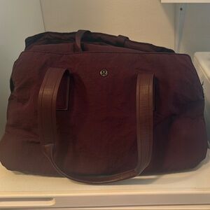 lululemon athletica Brown Tote Bag